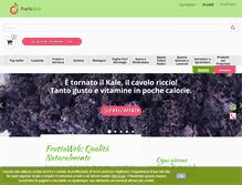 Tablet Screenshot of fruttaweb.com
